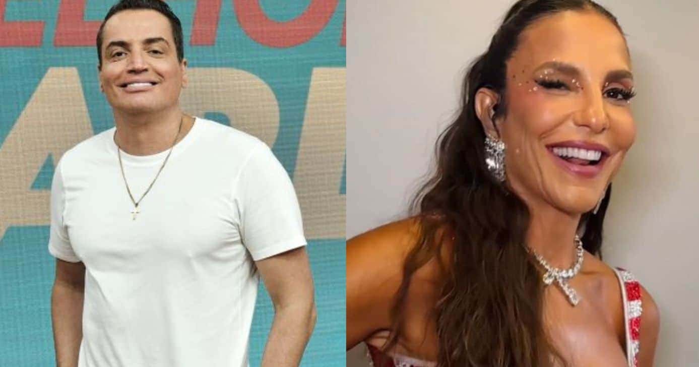 Leo Dias e Ivete Sangalo (Foto: Reprodução / Band / Instagram)