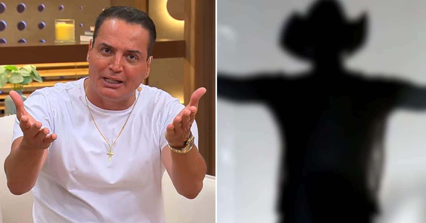 Leo Dias cancela entrevista com sertanejo (Foto: Reprodução / Band / Canva / Montagem TV Foco)