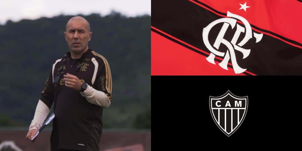 Leo Jardim vê lateral-direito do Flamengo assinar com o Atlético-MH (Reprodução: Youtube)