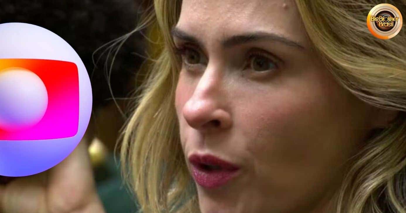 Logo da Globo e Ana Paula no BBB26 (Foto: Reprodução / Globo / Montagem TV Foco)
