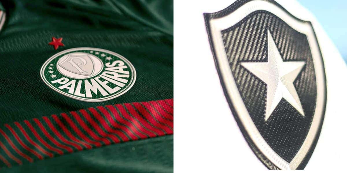 Palmeiras contrata atacante, craque do Botafogo (Reprodução: Montagem TV Foco)