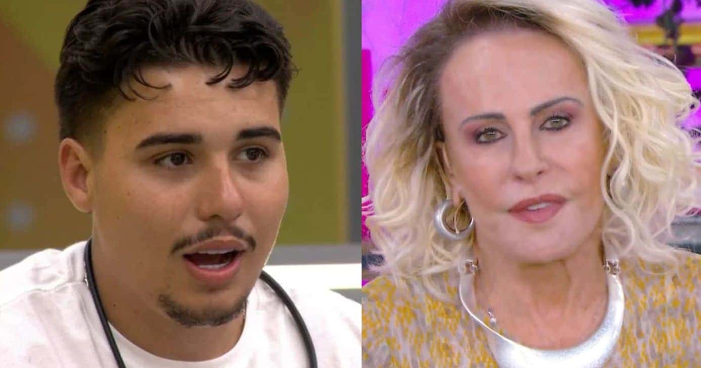Pedro no BBB26 e Ana Maria (Foto: Reprodução / Globo)