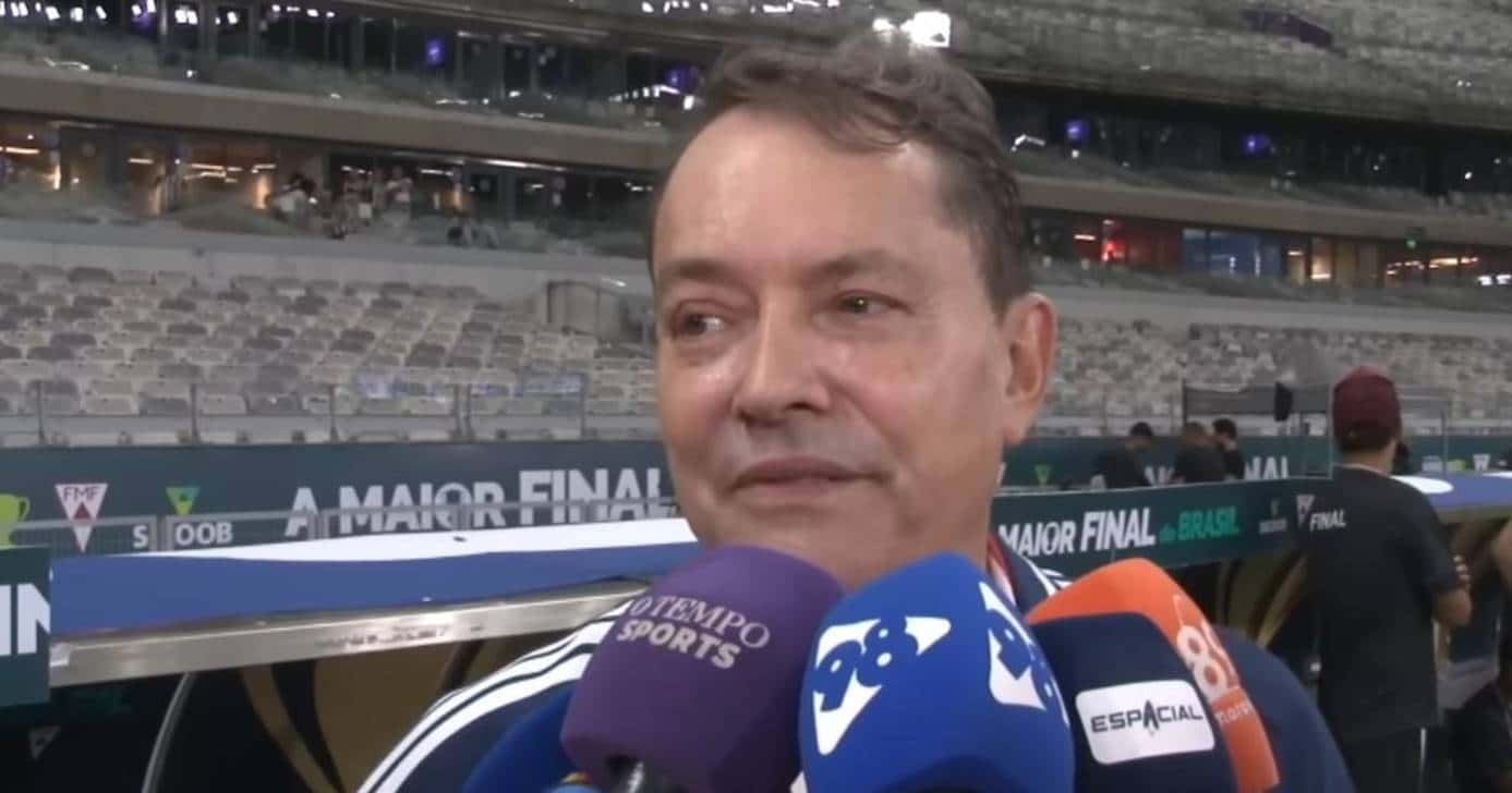 Presidente do Cruzeiro, Pedro Lourenço (Foto: Reprodução/YouTube)