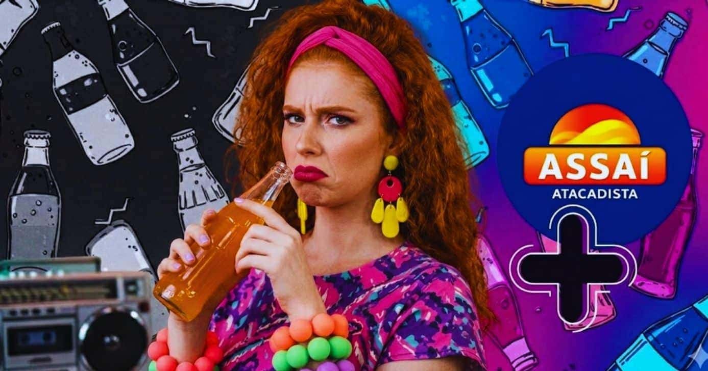 Refrigerantes que marcaram época já não se encontram mais nas prateleiras dos principais supermercados, como o Assaí (Foto Reprodução/Montagem/Lennita/TV Foco/Canva/GMN/Logos)