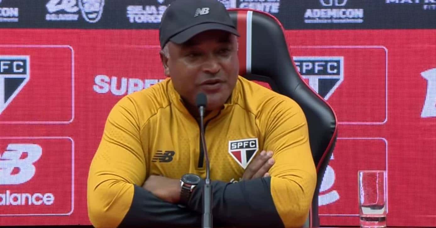 Roger Machado, treinador do São Paulo (Foto: Reprodução/YouTube)