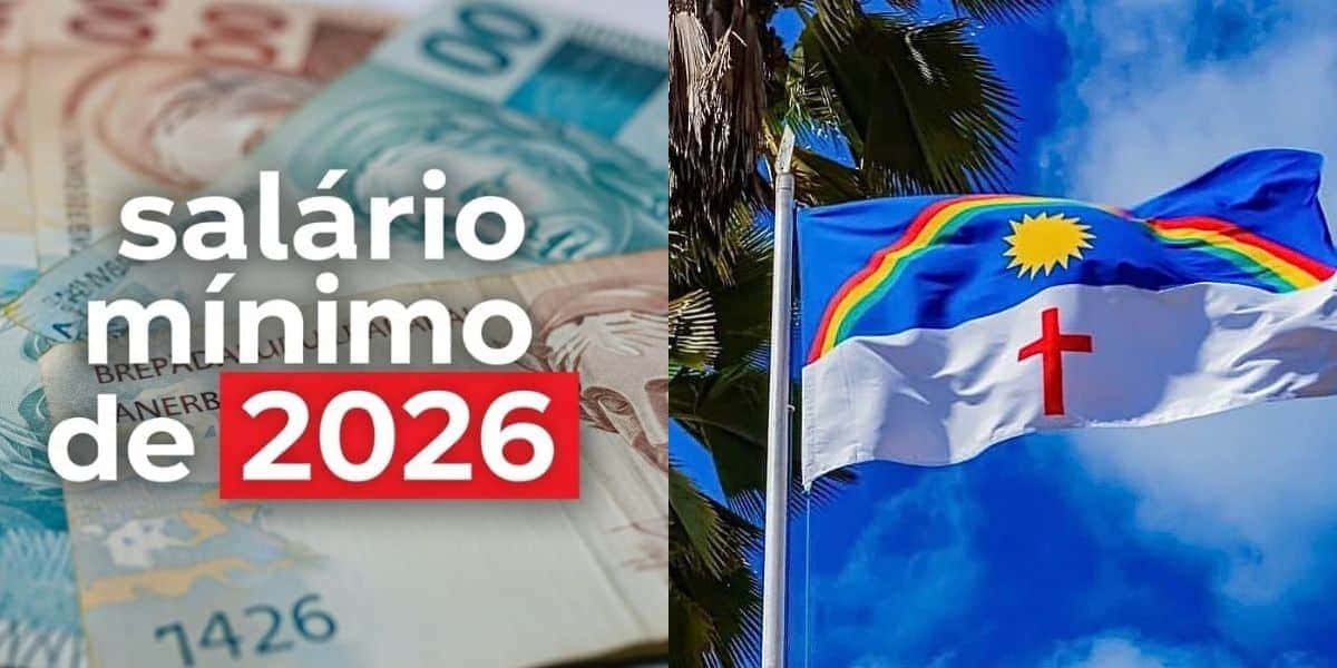 Saiba qual o salário mínimo de Pernambuco em 2026 (Reprodução: Montagem TV Foco)