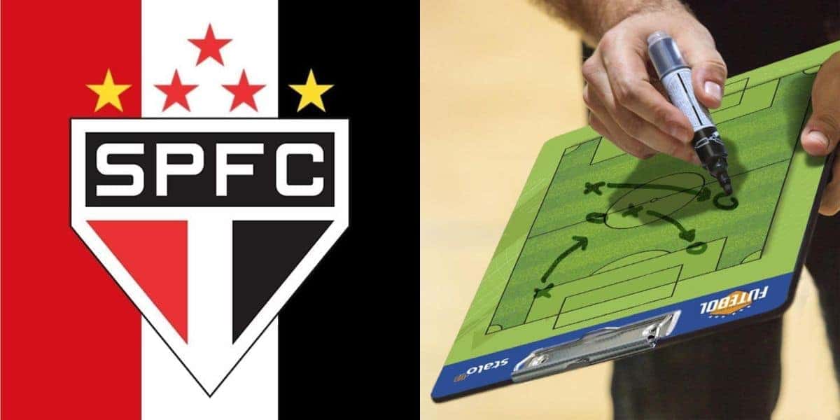 São Paulo fecha acordo com novo treinador (Reprodução: Montagem TV Foco)