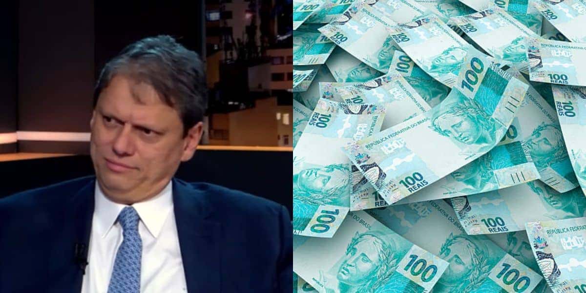 Tarcísio de Freitas faz anúncio que beneficia 4 milhões (Reprodução: Revista Oeste / Youtube)