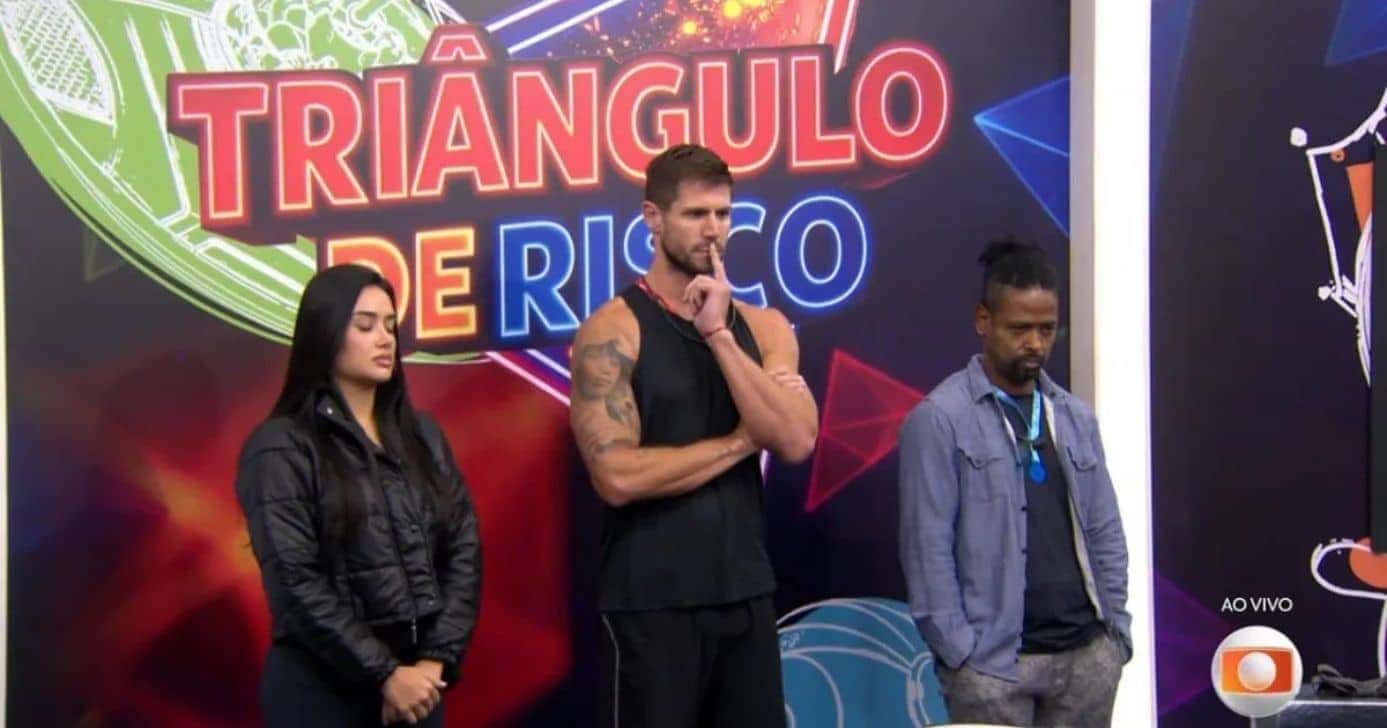 Triângulo de Risco do BBB26 (Foto: Reprodução/ Internet)