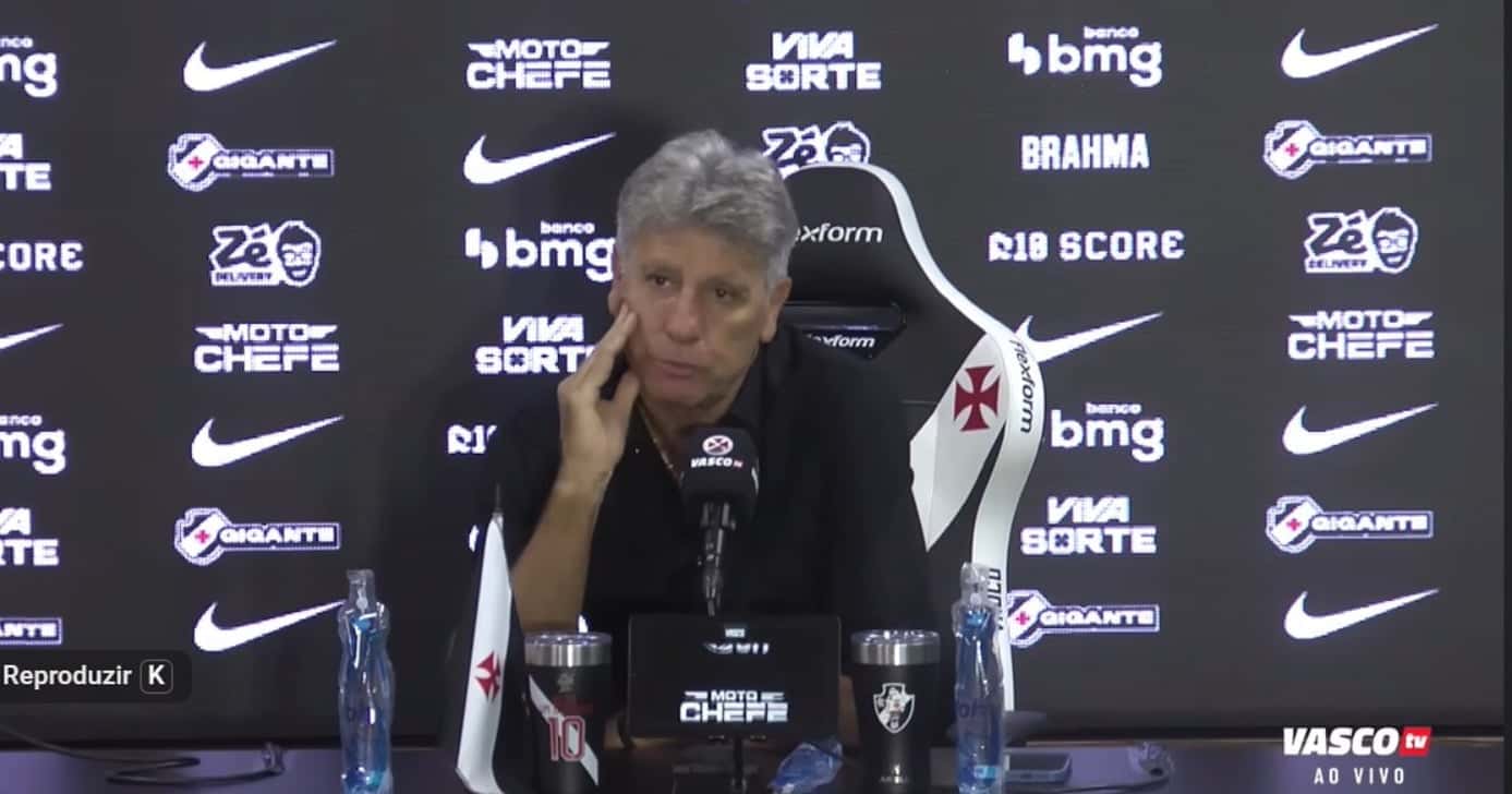 Renato Gaúcho (Foto: TV Vasco)