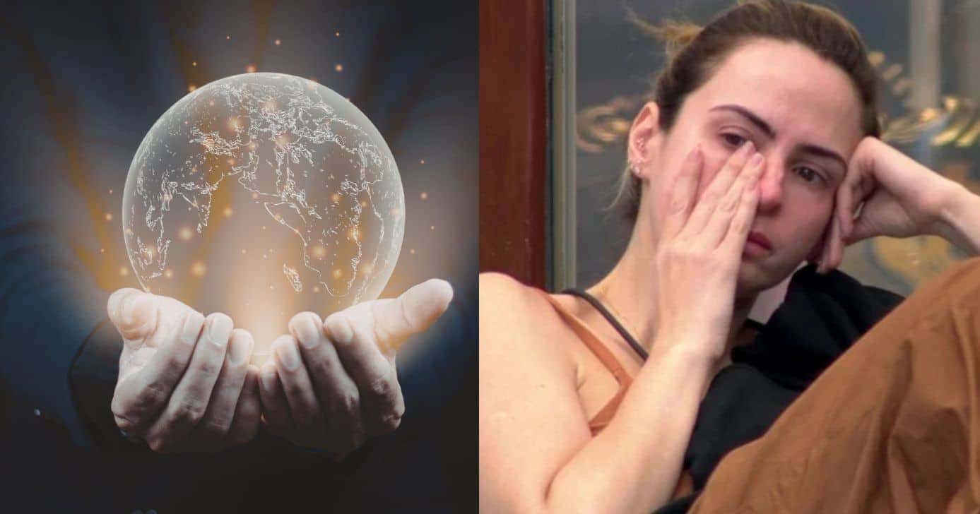 Ilustração de vidente e Ana Paula do BBB26 (Foto: Reprodução / Canva / Globo / Montagem TV Foco)
