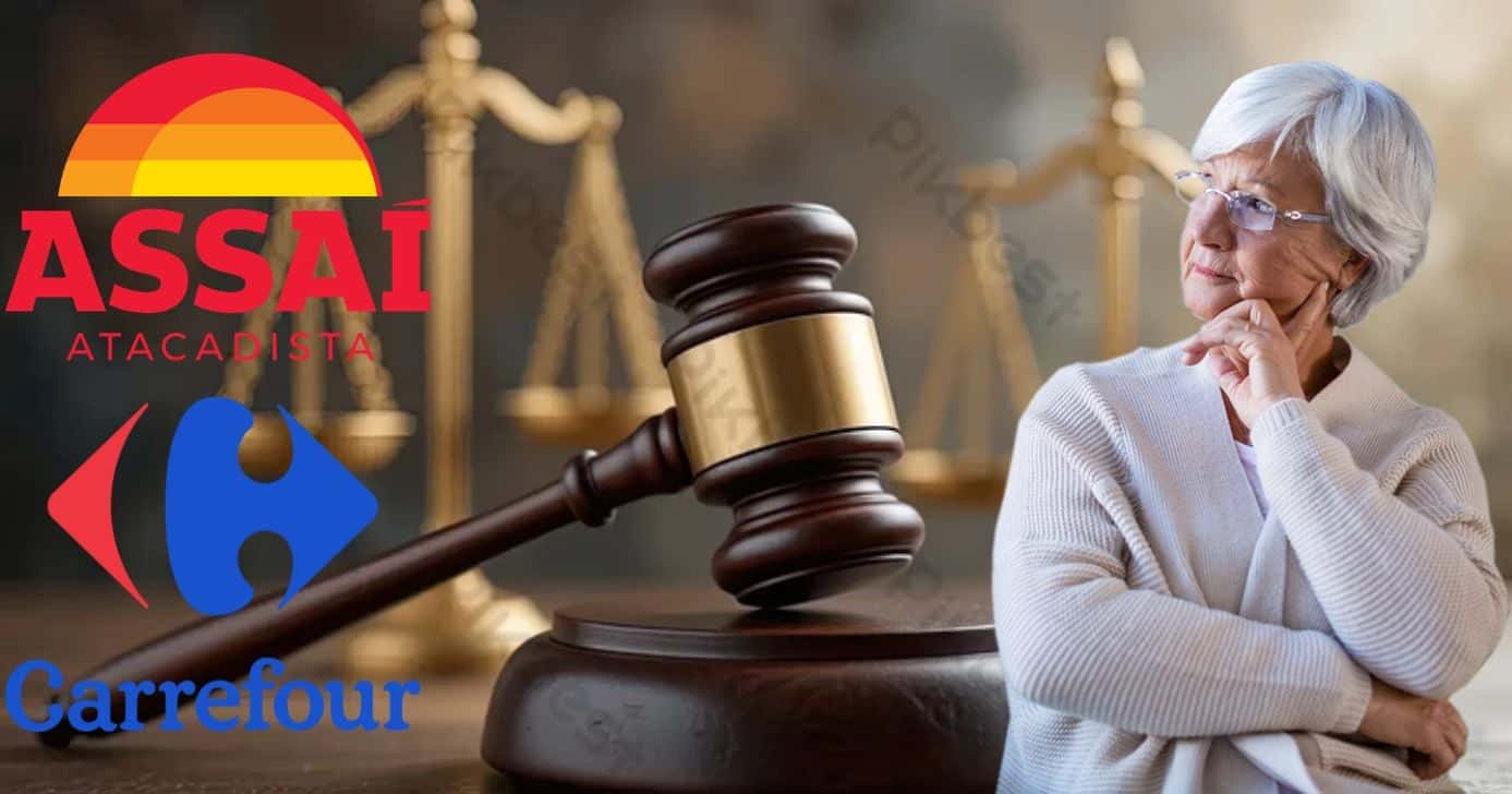 É lei: Supermercados como o Assaí, Carrefour e mais precisam seguir norma que beneficia idosos 60+ (Foto Reprodução/Montagem/TV Foco/Canva/Paola)