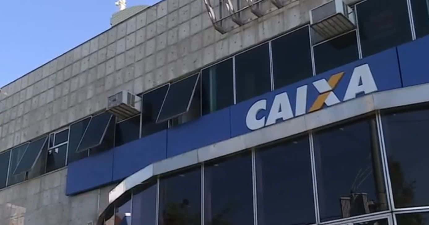 Agência da Caixa (Foto: Reprodução / Globo)