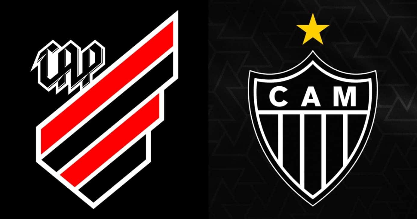 Athletico Paranaense e Atlético-MG (Foto: Reprodução/Internet)