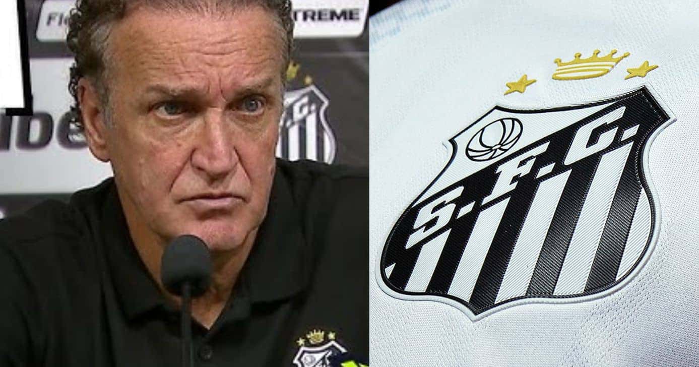 Cuca / Logo do Santos - Foto: YouTube