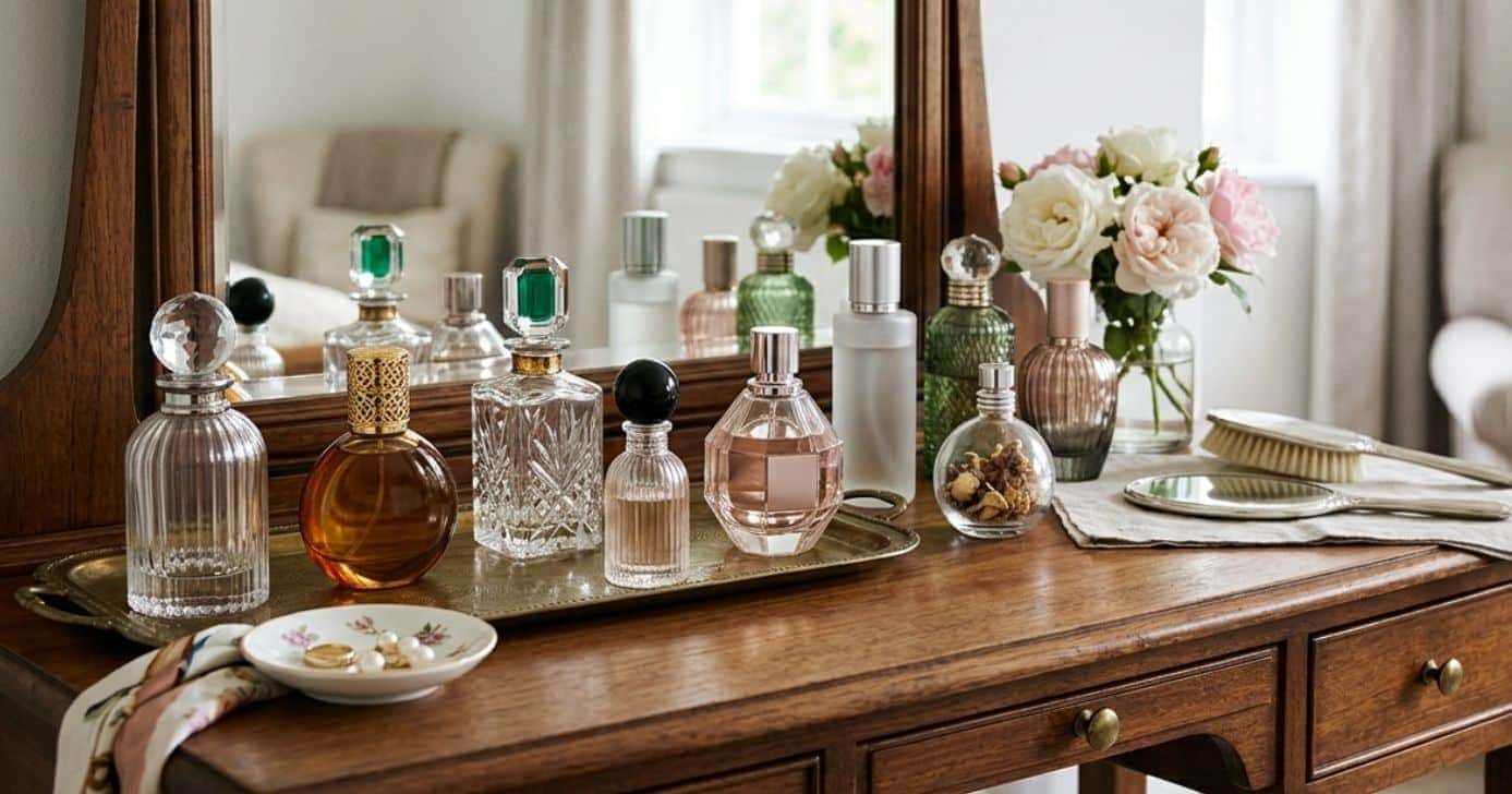 Ilustrações perfumes (Foto: Montagem TV Foco / GMN)