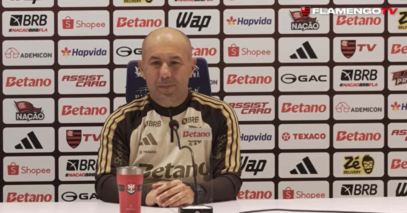 Leonardo Jardim pressionado no Flamengo - Foto: Flamengo TV
