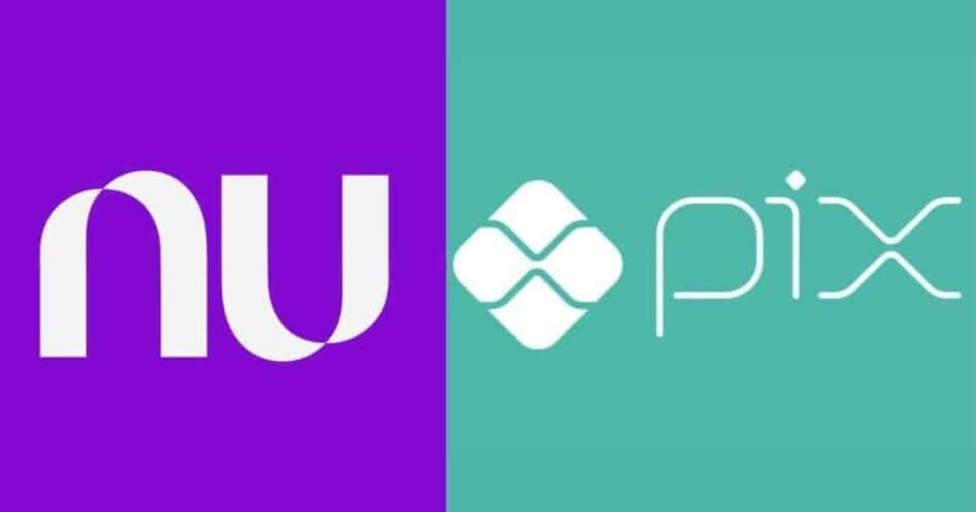Logo Nubank e PIX (Fotos: Reproduções / Internet)
