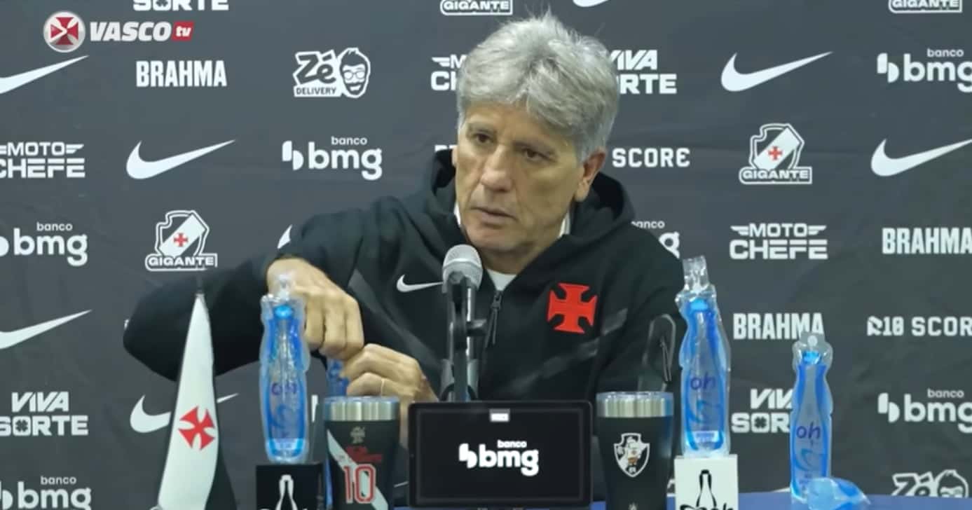 Renato Gaúcho no Vasco (Foto: Vasco TV)