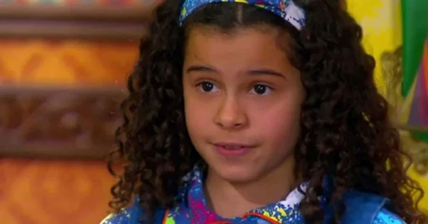 Tati de Chiquititas está fora do país (Foto: SBT)