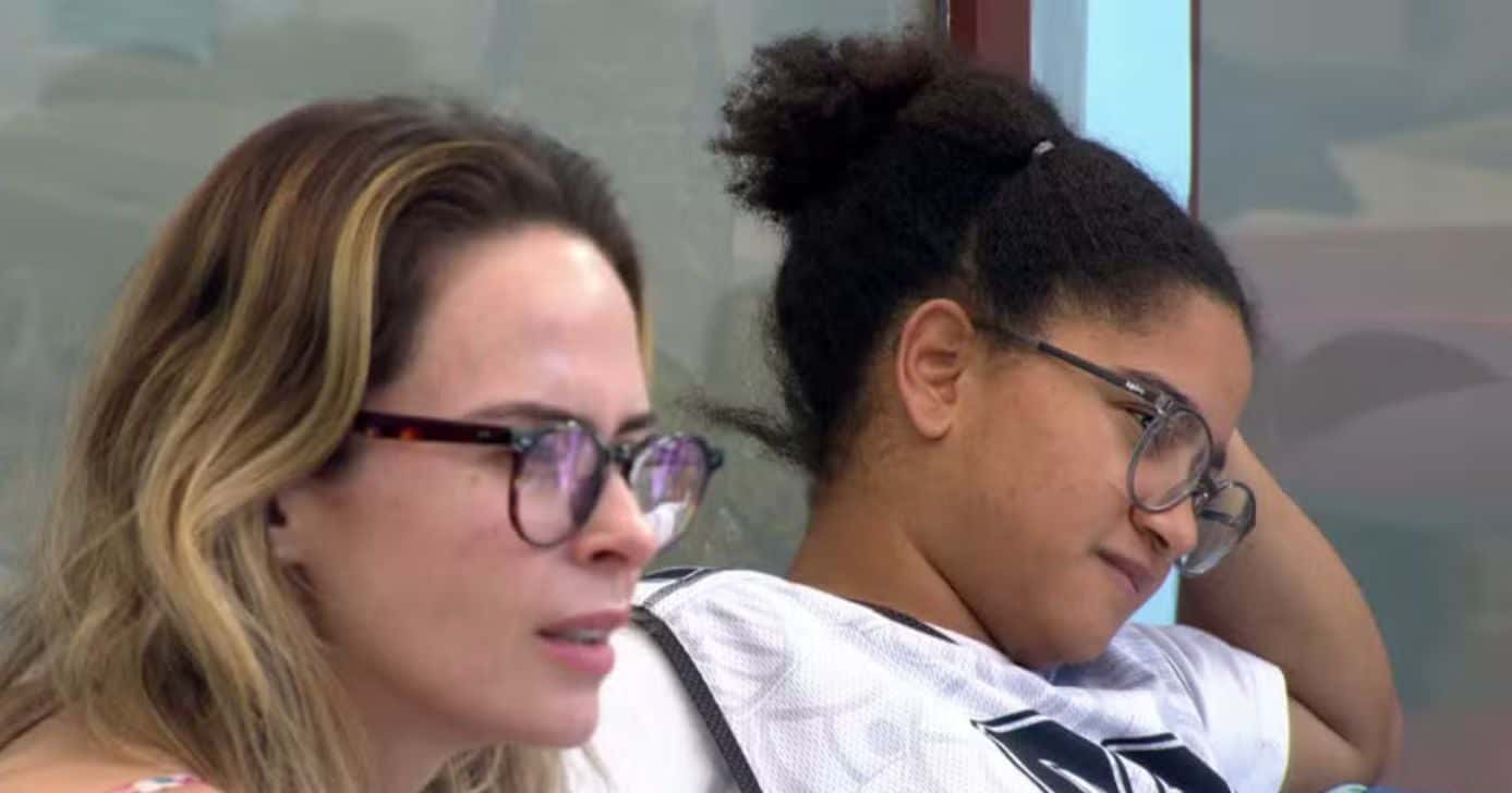 Ana Paula e Milena no BBB26 (Foto: Reprodução / Globoplay)