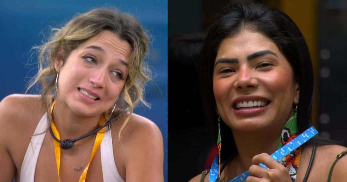 Samira e Marciele no BBB26 (Fotos: Reprodução/Globo)