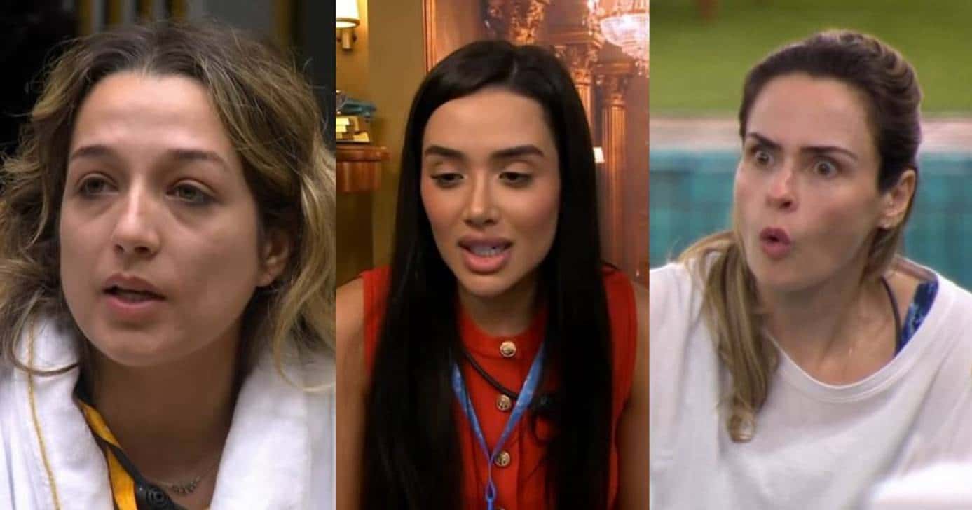 Resumão BBB26: Samira detonada, Jordana elogiada, Ana Paula chocada com informação (Foto: Montagem/TV Foco)
