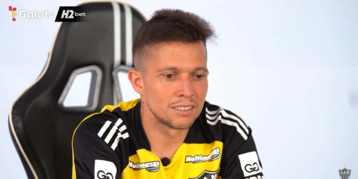 Bernard no Atlético-MG (Reprodução: Youtube)