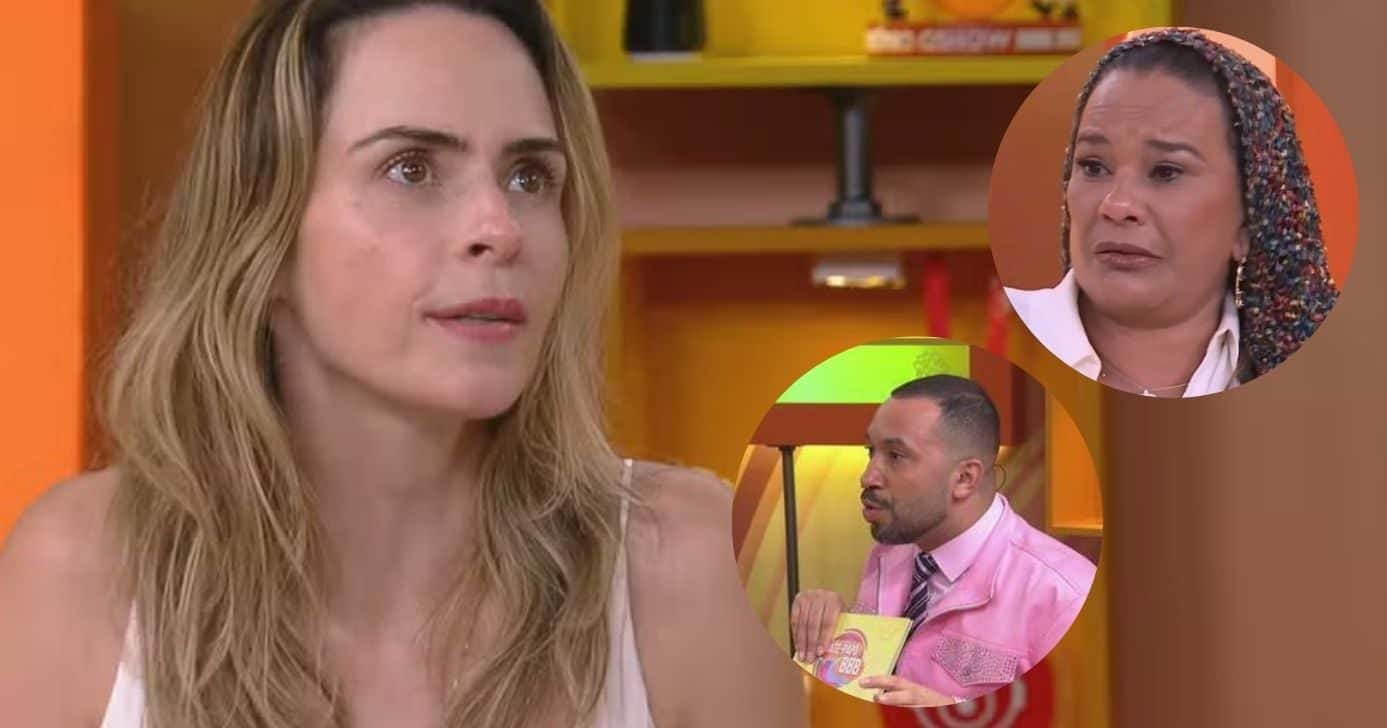 BBB26: Ana Paula Renault, Gil do Vigor e Solange Couto (Foto: Reprodução / Globoplay)