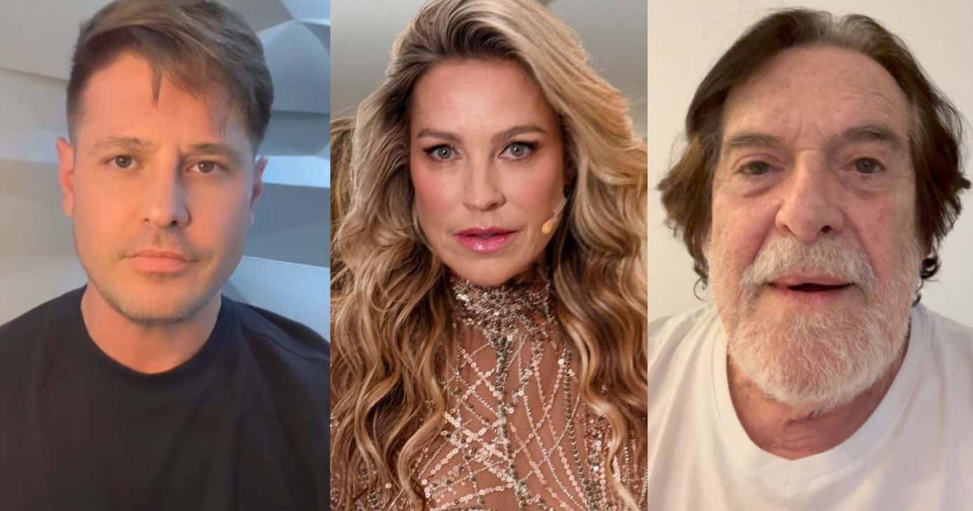 Dado Dolabella, Luana Piovani e José de Abreu (Foto: Reprodução / Instagram)