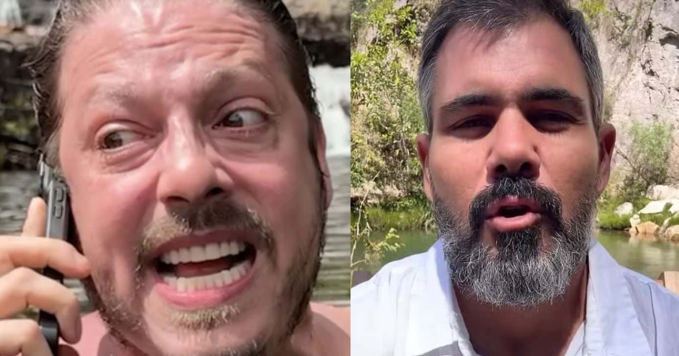 Fábio Porchat e Juliano Cazarré (Foto: Reprodução / Instagram)