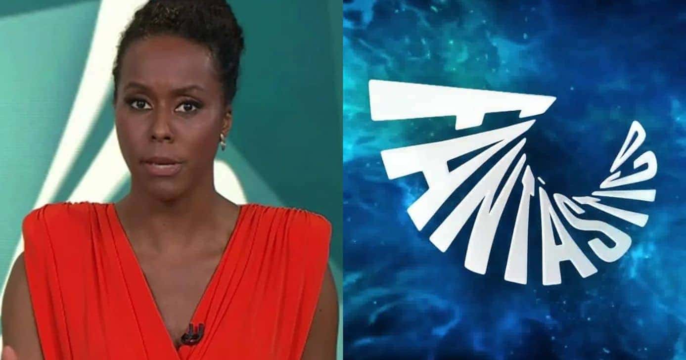 Maju Coutinho no Fantástico (Foto: Reprodução / Globo)