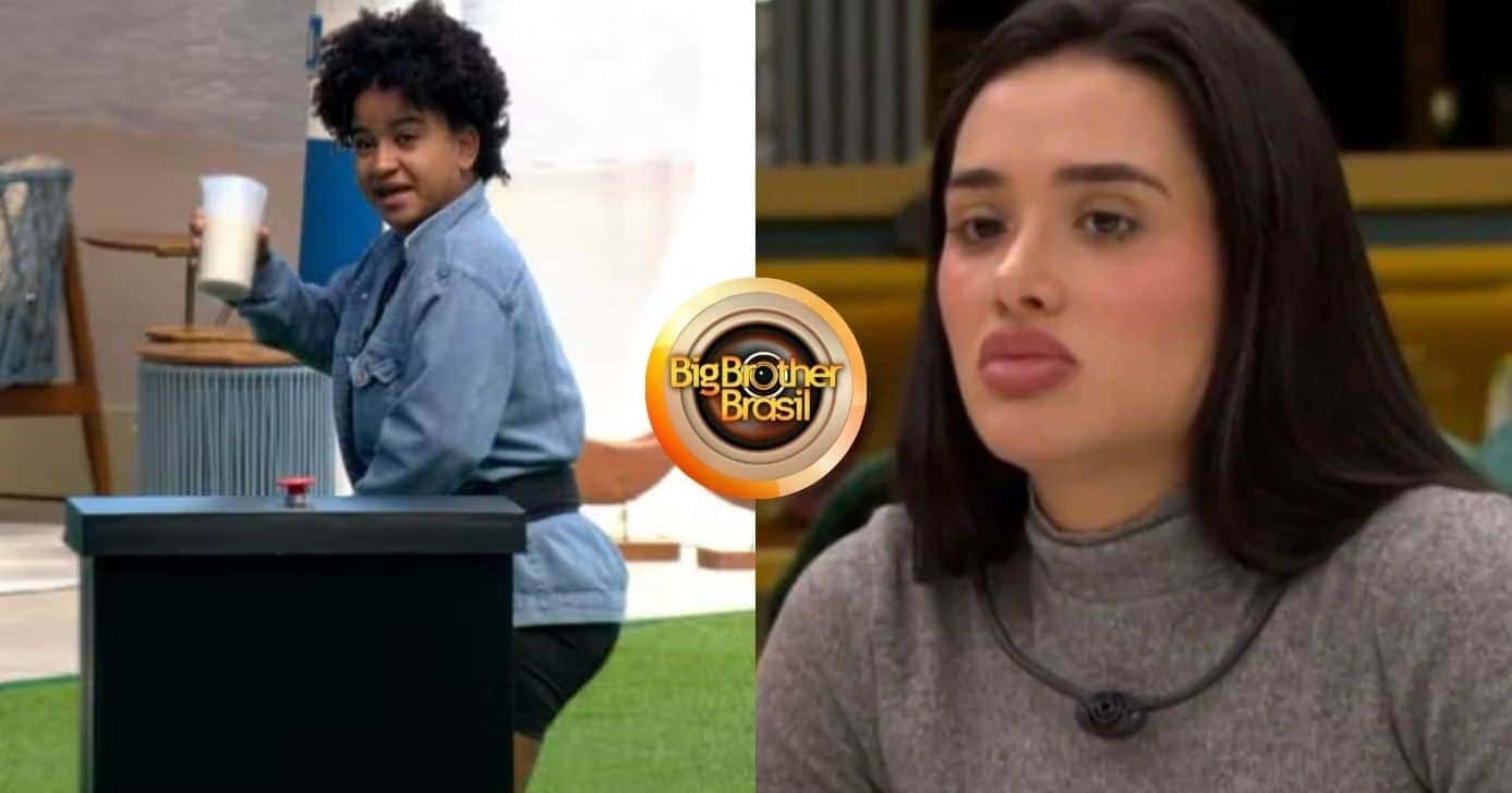 Milena e Jordana no BBB26 (Foto: Reprodução / Globoplay)