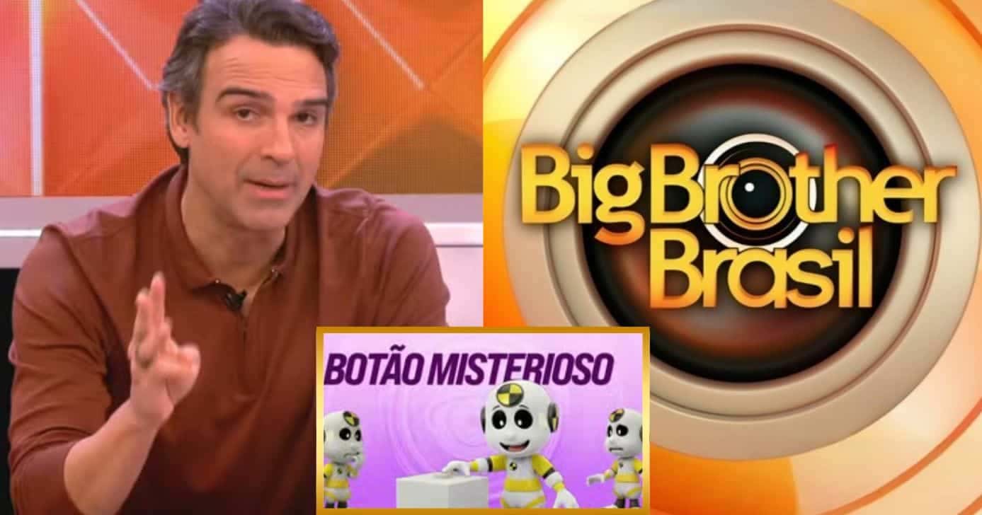 Tadeu anuncia Botão Misterioso no BBB26 (Foto: Reprodução / Globoplay / Gshow)