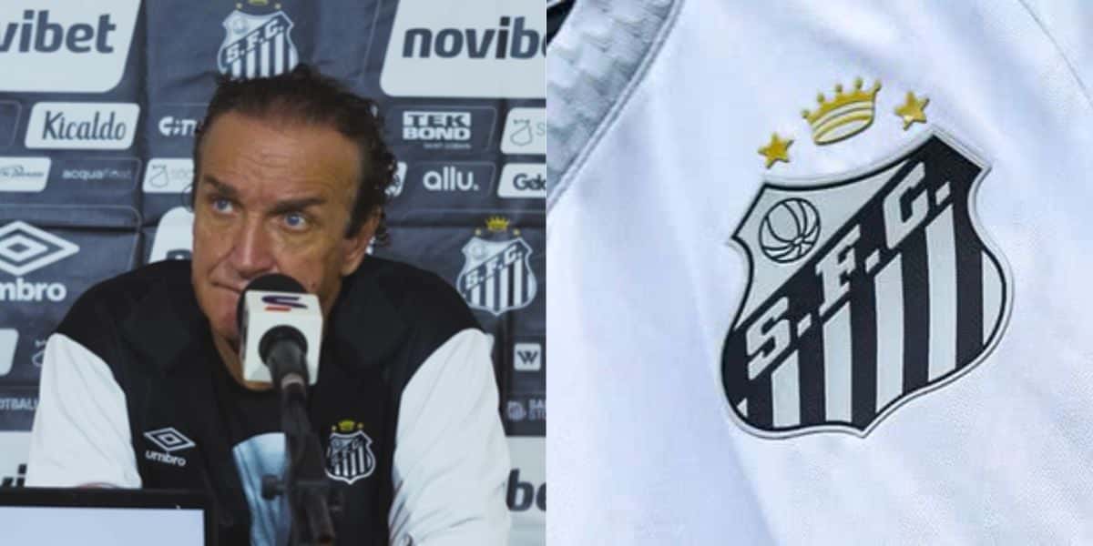 Cuca no Santos (reprodução: Youtube)