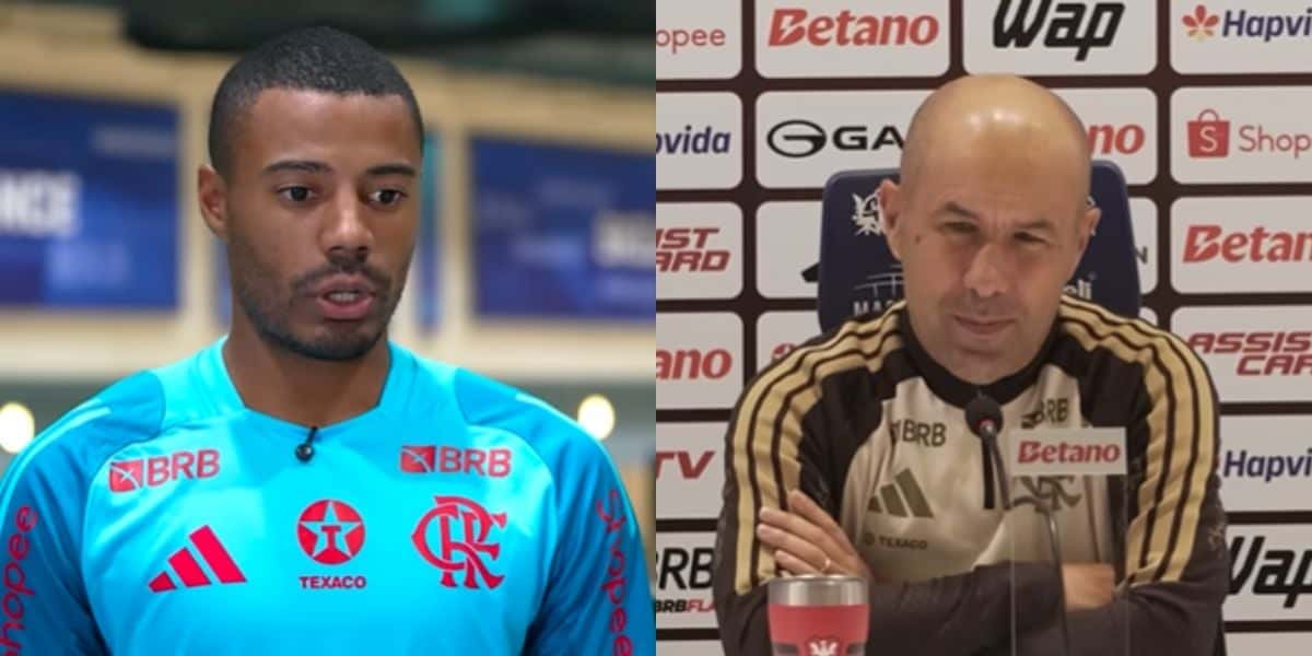 Jardim revela sobre De La Cruz fora no Flamengo hoje (Reprodução: Youtube)