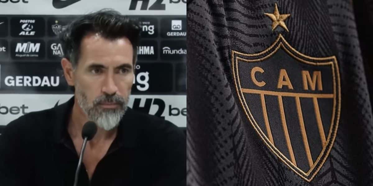 Eduardo Domínguez ciente sobre reforços no Atlético-MG (Reprodução: Youtube)