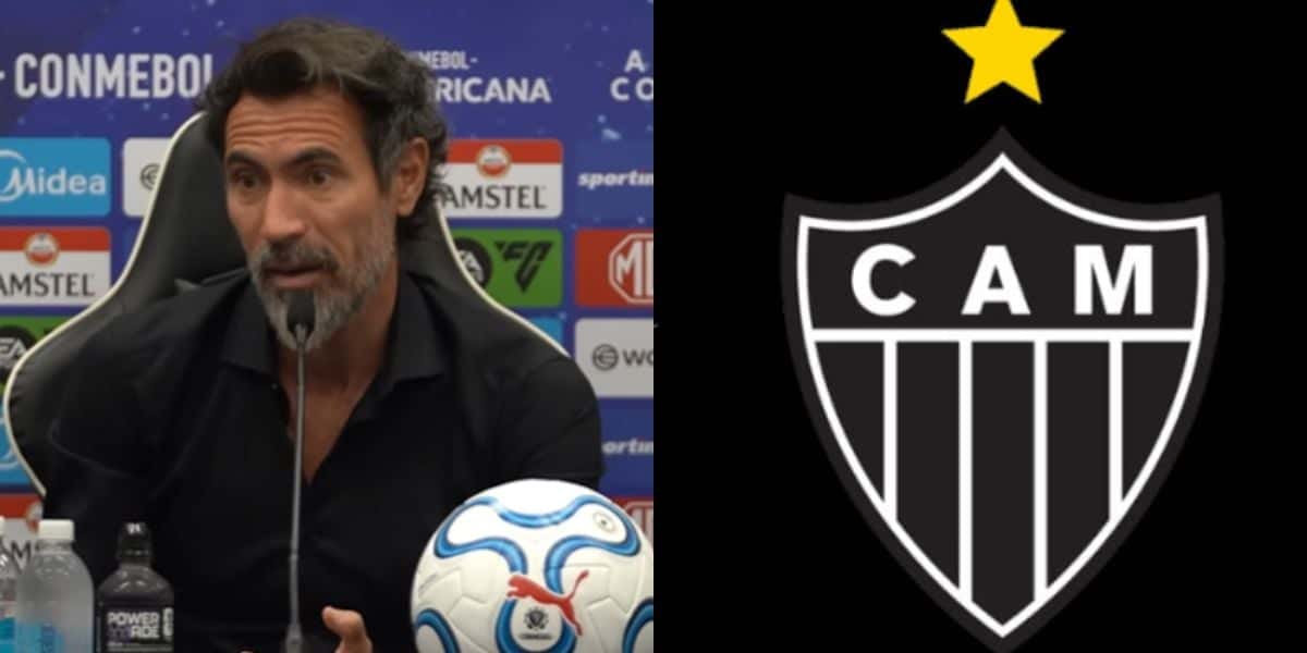 Eduardo Domínguez perdeu reforço de volante no Atlético-MG (Reprodução: Youtube)