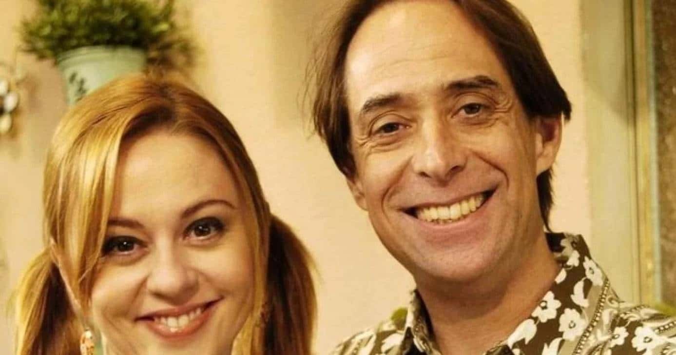 Guta Stresser e Pedro Cardoso em A Grande Família (Foto: TV Globo)
