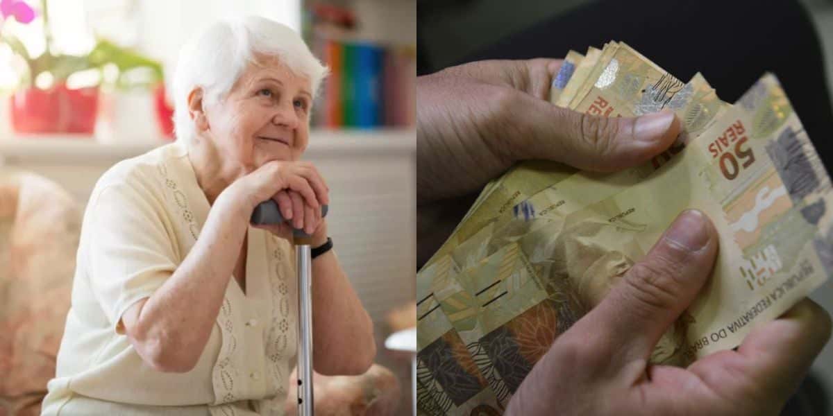 Idosos 65+ com direito de saque de R$1.621 (Reprodução: Montagem TV Foco)