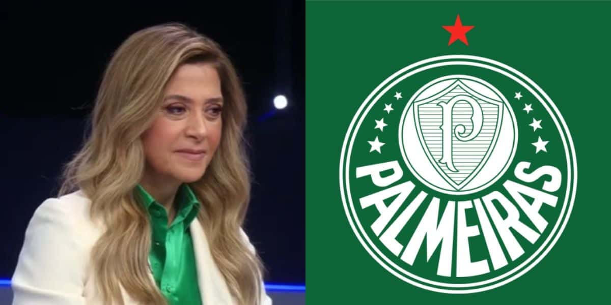 Leila Pereira no Palmeiras (Reprodução: Band)