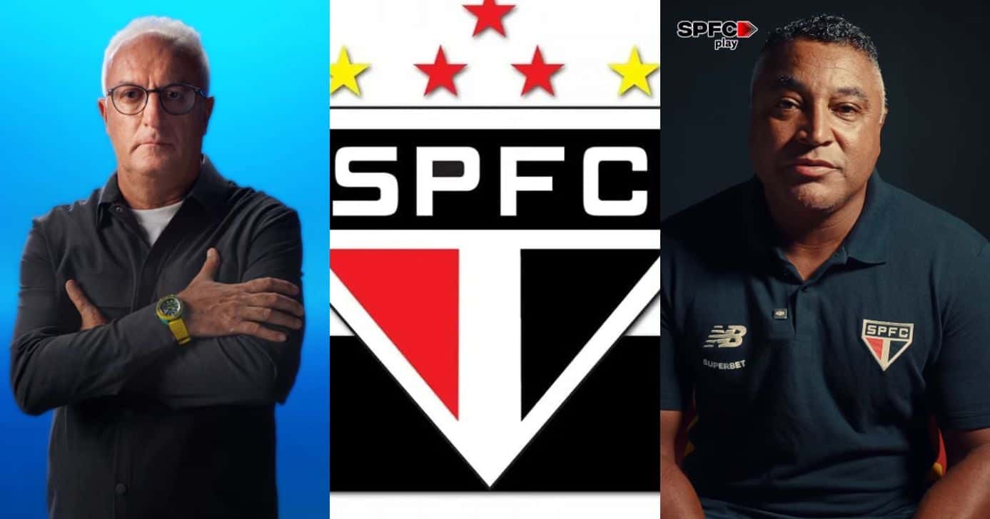 Dorival fechando com o São Paulo como substituto Roger Machado - Montagem/Instagram