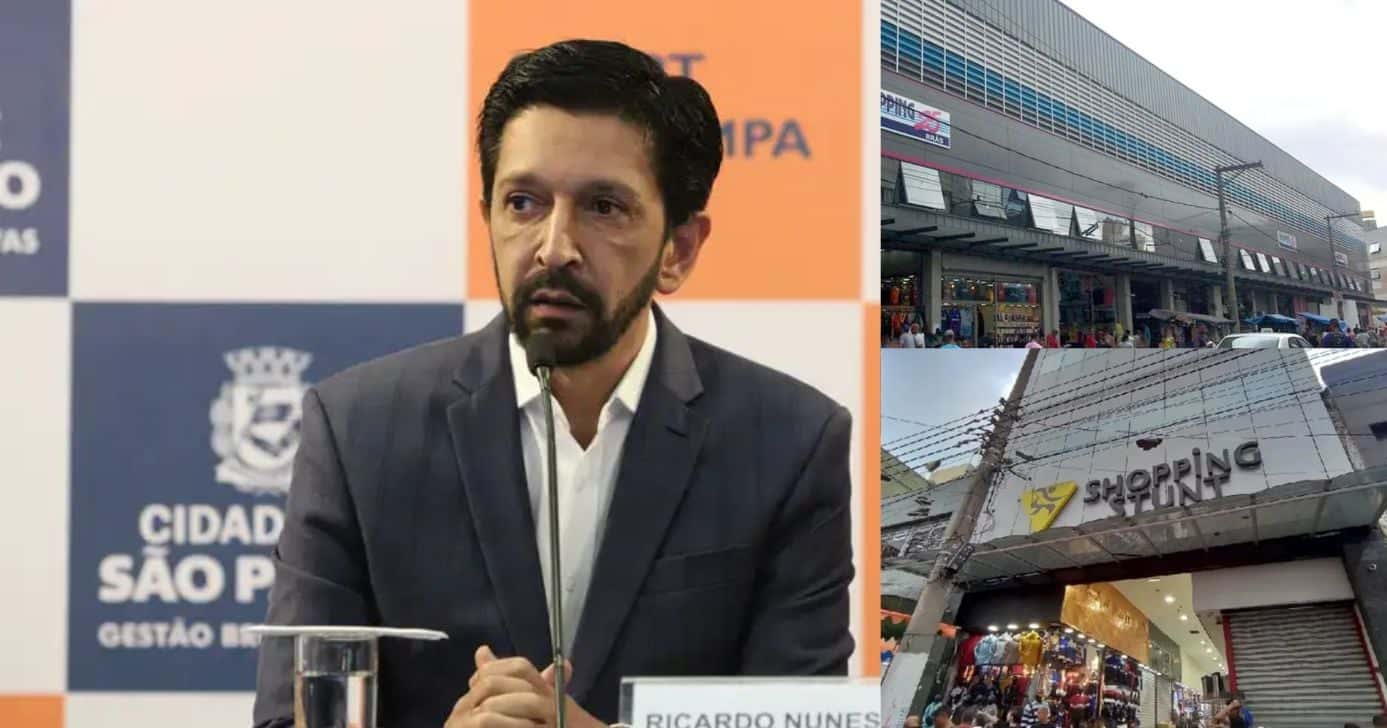 Nunes ciente: 2 shoppings populares são fechados em SP hoje (18/5) e assusta clientes (Foto Reprodução/Montagem/TV Foco/Rovena Rosa/Agência Brasil)