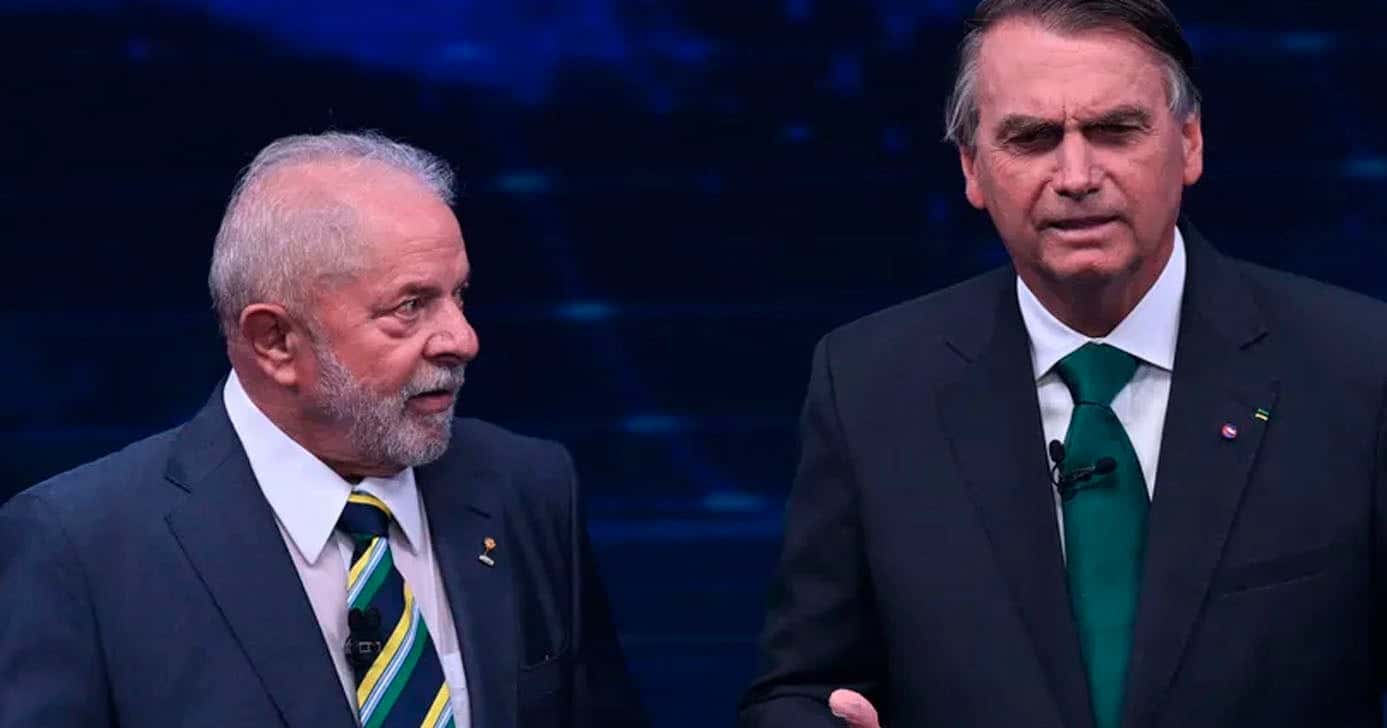 Bolsonaro e Lula (Foto: Reprodução - TV Globo)