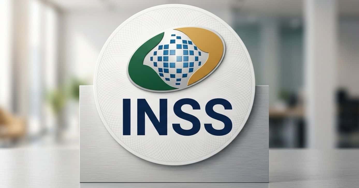 Ilustração logo do INSS (Foto: Montagem TV Foco / GMN)