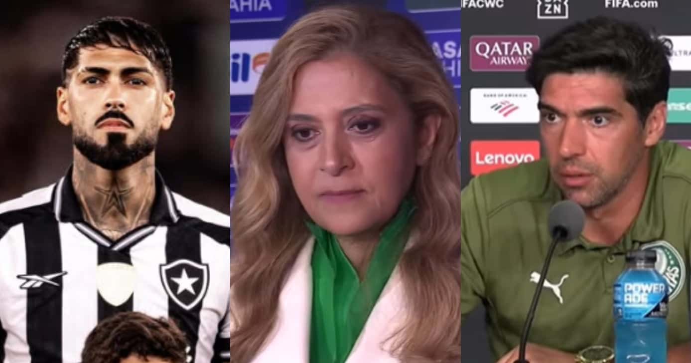 Barboza, Leila Pereira e Abel Pereira (Foto: Instagram/YouTube)