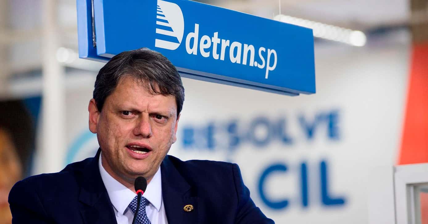 Tarcísio - Detran-SP (Foto: Reprodução)