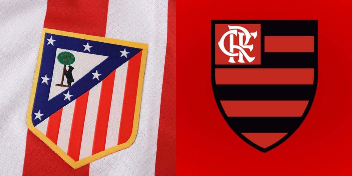 Atlético de Madrid quer volante cria do Flamengo (Reprodução: Montagem TV Foco)