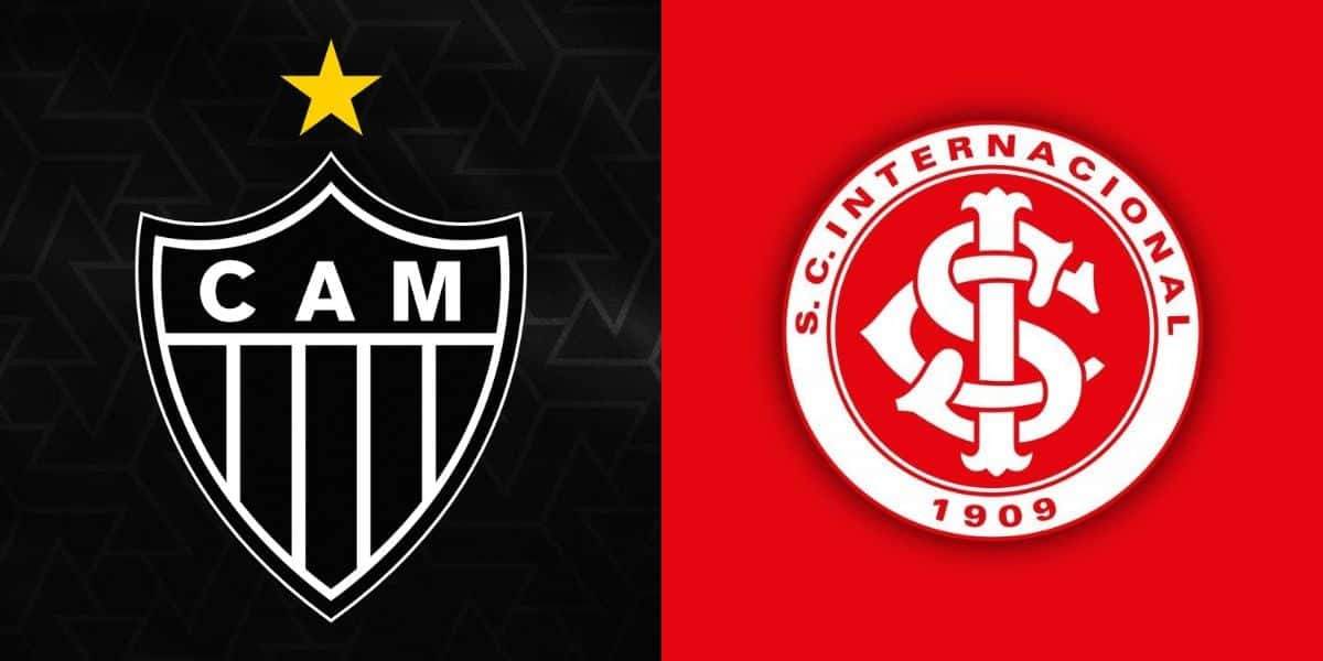 Atlético-MG e Internacional brigam por volante (Reprodução: Montagem TV Foco)