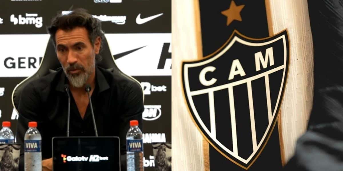 Eduardo Domínguez perde 2 jogadores no Atlético-MG (Reprodução: Youtube)